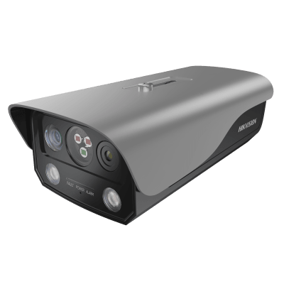 (HikFire) Cámara IP de Detección Térmica de Incendios / Detección de Llamas y Temperaturas Anormales / 4 Megapíxel (Lente Óptico) + 1 Megapíxel (Lente Térmico) / Compatible con Hik-Connect | HF-VTR344