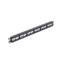 Panel de Parcheo Modular Mini-Com (Sin Conectores), Plano, Sin Blindaje, de 24 Puertos, 1UR | CPP24WBLY