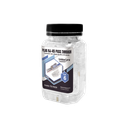 Bote con 50 Plugs Pass Through RJ45 Cat6 sin Blindaje, con Alivio de Tensión Incluido, Chapado de Oro a 30 Micras para Durabilidad Extrema | TC6-PASSR