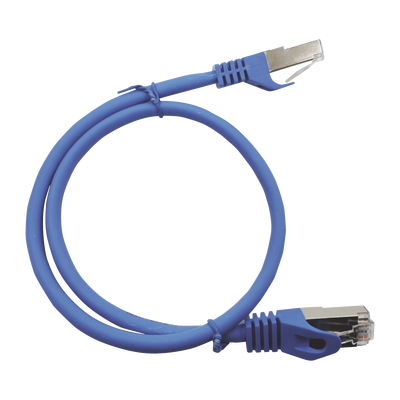 Patch Cord Cat6A 10G Blindado 7.0 Metros (22.96 Pies) Azul | LPSTP6A700BU
