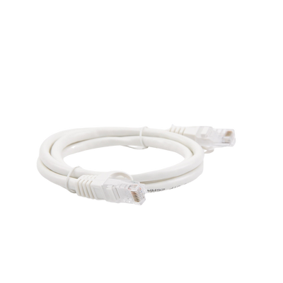 Cable de Parcheo UTP Cat6 - 1 Metro (3.28 Pies) - Blanco | LP-UT6-100-WH