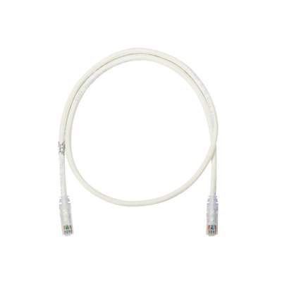Cable de Parcheo UTP Categoría 6, con Plug Modular en Cada Extremo - 2 Metros (6.56 Pies) - Blanco Mate | NK6PC7Y