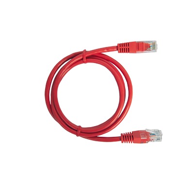 Cable de Parcheo UTP Cat6 - 0.5 Metros (1.64 Pies) - Rojo | LP-UT6-050-RD