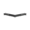 Panel de Parcheo de Impacto (110), Angulado, Categoría 6A, de 24 Puertos, 1UR | DPA246X88TGY