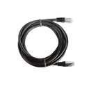 Cable de Parcheo FTP Cat6 - 2.0 Metros (6.56 Pies) - Negro | LP-FT7-200-BK