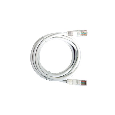 Cable de Parcheo UTP Cat5e - 3 Metros (9.84 Pies) - Blanco | LP-UT3-300-WH