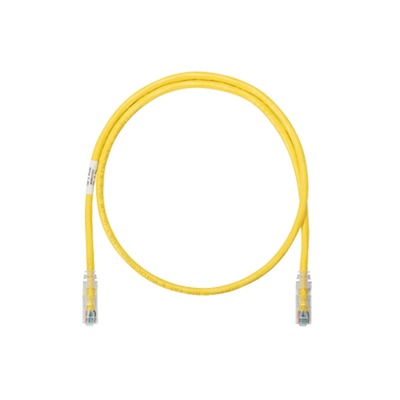 Cable de Parcheo UTP Categoría 6, con Plug Modular en Cada Extremo - 1.5 Metros (4.92 Pies) - Amarillo | NK6PC5YLY