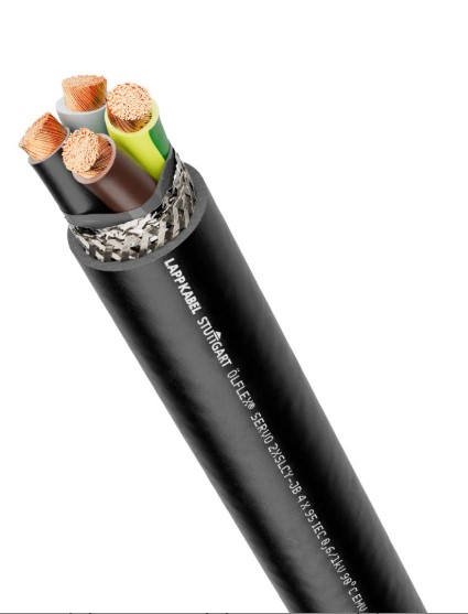 SSMELE FLEX   CABLE  CALIBRE 8AWG (10 MM2) SERVO 2XSLCY-JB 4G10 Modelo: 1133604