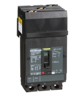 SSMELE INTERRUPTOR TERMOMAG 50A, 3 polos, 25kA a 600V, I-Line Modelo:HJA36050