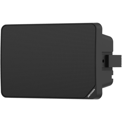 Altavoz de Pared | 20 Watts | 70 V / 100 V | 8 Ohm | Negro | Interior | Woofer 5.25′′ |  Tweeter 1" | DS-QAE0120G1R/BLACK