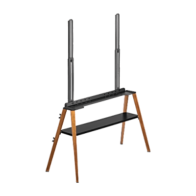 Soporte de TV Easel Studio TV Floor Stand | Compatible VESA 200x200 a 600x400 | Para Pantallas de hasta 75 Pulgadas | Capacidad de Peso 40 kg | Altura Ajustable 905-2590 mm | Incluye Cable Anti-Caída | FS36-46F-02