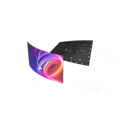 Modulo LED Flexible (Curvo) Pitch 1.8 mm / Encapsulado SMD / 320 x 160 mm / Resolución 172 x 86 / SMD / Protección IP30 | DS-D41Q18CA-1GS