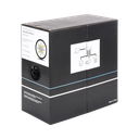 Bobina de Cable 305 Metros (1000 Pies) Cat6, 24 AWG, Climas Extremos, Color Negro, Sin Blindar, para Intemperie | PRO-CAT-6-EXT-LITES