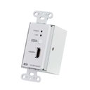 Transmisor HDMI | 4K a 40 metros | HDBaseT-Lite con placa de pared estadounidense/PoH | VE1801AUST