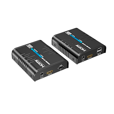 Extensor KVM HDMI 4K a 60 Hz | Transmisión hasta 120 mts con CAT6 | Resolución 4096x2160@60Hz | Ancho de Banda 18Gbps | HDCP1.4 y HDCP2.2 | Latencia 120~170ms | Conexión 1:1, 1:N, N:1, N:N | TT473KVM