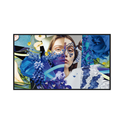 Pantalla LED de 55" para Publicidad Digital / SLIM / 500 Nits / Programación de Horarios / Contenido Personalizado / Sistema Operativo Android / 2 Entradas USB / WiFi | DS-D6055UN-DP