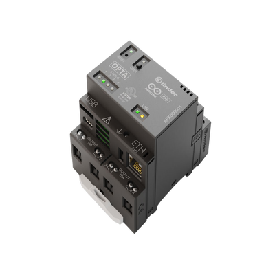 PLC Industrial Arduino Opta / Micro PLC con IoT Industrial / STM32H747XI Dual-Core / 8 Entradas Analógicas-Digitales / 4 Relés 10A / Ethernet / RS485 / WiFi-Bluetooth / IEC-61131-3 / IP20 / cULus-ENEC-FCC-CE | AFX-00001