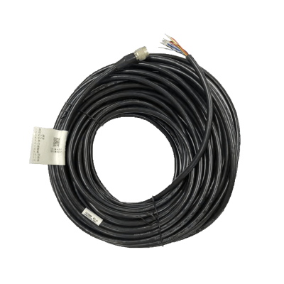 Cable de Alimentación y E/S / Conector P10 12-Pines / Varias Longitudes 3-20 m (9.8-65.6 ft) / PVC / UL / RoHS 2.0 | MV-ACP-H12P-OPEN-ST-3M