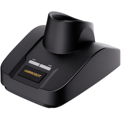 Base Inteligente para Lector Código de Barras Inalámbrico / Bluetooth 5.0 / Interfaces USB-Red-RS232 / Protocolos TCP-FTP-UDP-Serial / Carga Inalámbrica / IP40 | MV-IDH3000B/SBASE/L