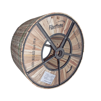 Carrete de 4 Kilómetros de Fibra Óptica Aérea (ADSS) G.652D, Monomodo de 96 Hilos, Exterior, Span 100, Loose Tube | OC-ADSS-96C-S100/4KM