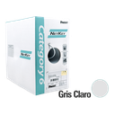 Bobina de Cable UTP de 305 Metros (1000 Pies) de Cobre, NetKey, Gris Claro, Categoría 6 (24 AWG), 1000Mbps, Riser (CMR), de 4 Pares | NUR6C04IG-C