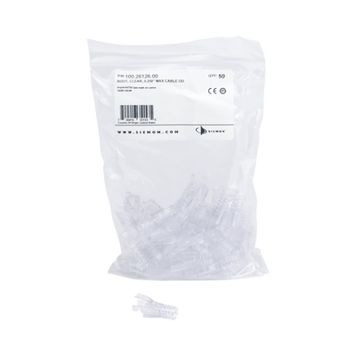 Bota Protectora Opcional, Para Plug P6U-8-8 de Siemon, Bolsa con 50 Piezas | P6U-BOOT