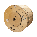 Carrete de 4 Kilómetros de Fibra Óptica Aérea Mini Figura 8, G.652D, Monomodo de 6 Hilos, Exterior, Span 80, Loose Tube | OC-FIG8-06C/4KM