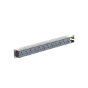 PDU Básico para Distribución de Energía, Enchufe de Entrada NEMA 5-15P, Con 12 Contactos NEMA 5-20R, Instalación Horizontal de 19in, 1UR, 15 Amp, 120 Vca | P12B01M