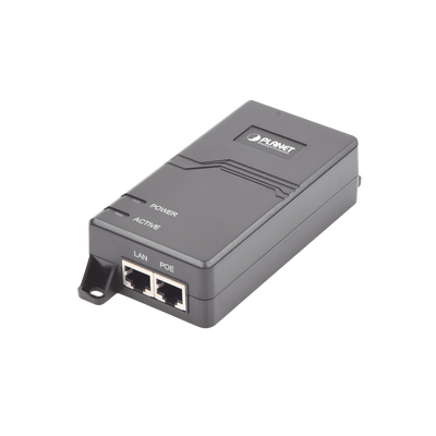 Inyector PoE  IEEE 802.3at, Puertos Gigabit, Hasta 30 W de Salida PoE (Mid-span) | POE-163