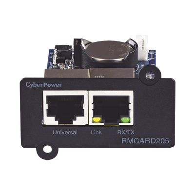 Tarjeta de Administración Remota para UPS CyberPower Modelos PR, OL y OR hasta 5 kVA y PDUs con Tarjeta de Expansión | RMCARD205