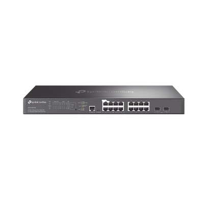 Switch L2+ Omada PoE+ / 16 Puertos MultiGigabit 2.5G / 8 Puertos 2.5G Sin PoE / 8 Puertos PoE+ 2.5G / 2 Puertos SFP+ 10G / Administración Centralizada Omada o Stand-Alone / Multicast IGMP / Presupuesto PoE 240W / Montaje en Rack | SG3218XPM2