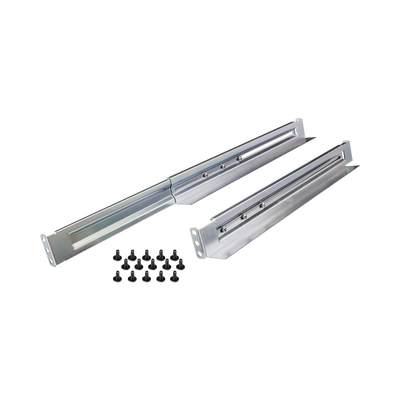 Kit de Rieles Para Racks de 4 Postes, Para UPS de 1 a 3 UR, Profundidad Ajustable, Soporte de Peso de 104.78 Kg | 4POSTRAIL