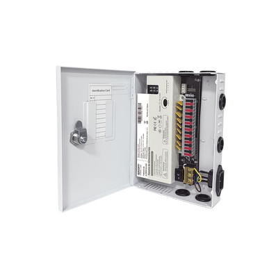 Fuente / 11-15 V / 9 canales / 16 A / Alta tecnología en seguridad / Doble ventilador / Hasta 1.8 Amperes por Salida / Filtro de ruido por canal / Diseño de alta gama. | NXP9DC16HD