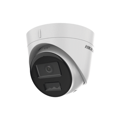 [Dual Light] Turret IP 2 Megapixel / Lente 2.8 mm / 30 mts IR + 30 mts Luz Blanca / Micrófono Integrado / ACUSENSE Lite / Exterior IP67 / H.265 / PoE / ONVIF | DS-2CD1323G2-LIU