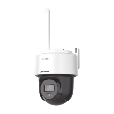 [FlexVu] PT IP 4 Megapixel / Lente 4 mm / 30 mts IR / Exterior IP66 / Wi-Fi / dWDR / H.265+ / ACUSENSE Lite / Autoseguimiento / Micrófono y Bocina Interconstruido / Micro SD / Se Conecta Directo a la App de Hik-Connect / Montaje Techo o Pared | DS-2DE2C400IWG/W(W)