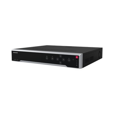 [Doble Poder de Decodificación] NVR 32 Megapixel (8K) / 16 Canales IP / 16 Puertos PoE+ / AcuSense / ANPR / Conteo de Personas / Heat Map / 4 Bahías de Disco Duro  / HDMI en 8K / Soporta POS / Alarmas I/O / Smart  Search | DS-7716NI-M4/16P