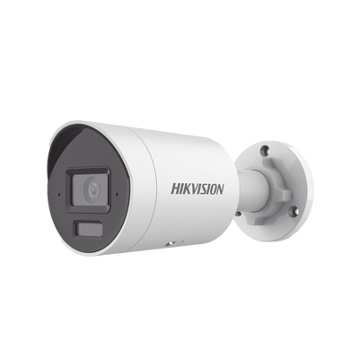 [Dual Light + 2 Micrófonos Integrados] Bala IP 4 Megapixel / Lente 2.8 mm / 40 mts Luz Blanca + 40 mts IR / ACUSENSE / Exterior IP67 / WDR 120 dB / PoE / ONVIF / Micro SD / Metal / ACUSEARCH | DS-2CD2043G2-LI2U