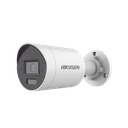 [Dual Light + 2 Micrófonos Integrados] Bala IP 8 Megapixel (4K) / Lente 2.8 mm / 40 mts Luz Blanca + 40 mts IR / ACUSENSE / Exterior IP67 / WDR 120 dB / PoE  / Micro SD / Metal / ACUSEARCH | DS-2CD2083G2-LI2U