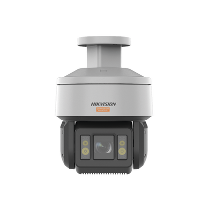 PTZ IP 4 Megapixel / 32X Zoom / Dual Light (100 mts IR / 30 mts Luz Blanca) / Polimero Anticorrosivo (Ideal para Zonas Costeras o Alta Salinidad) / AutoSeguimiento / DARKFIGHTER / Exterior IP67 / NEMA 4X / C5 | DS-2DT5432MWG-T(PA)