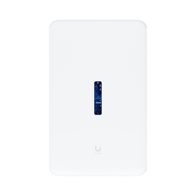 Dream Wall Cloud Gateway 10G Diseñado para Montaje en Pared con WiFi 6 Integrado, Switch PoE de Alta Potencia y Compatibilidad Total con Aplicaciones UniFi | UDW