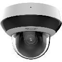Mini Domo PTZ IP 4 Megapixel / 4X Zoom / Micrófono y Bocina Integrada / ACUSENSE / H.265+ / 20 mts IR EXIR / WDR / PoE / IK10 / IP66 / DarkFighter /  / Micro SD | DS-2DE2A404IWG1-E