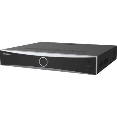 [Acusearch] NVR 12 Megapixel (4K) / 16 canales IP / 16 Puertos PoE+ / AcuSense (Evita Falsas Alarmas) / Reconocimiento Facial / 4 Bahías de Disco Duro / Switch PoE 300 mts  / HDMI en 4K / Alarmas I/O | DS-7716NXI-K4/16P(E)