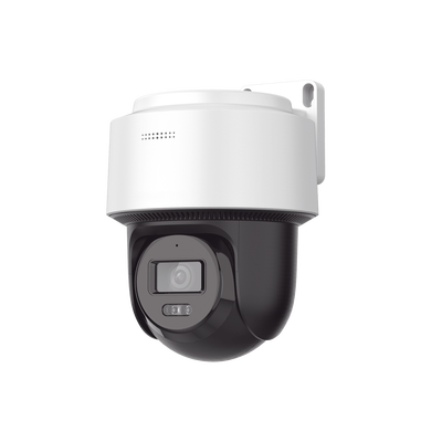[SIN MARCA O LOGO][FlexVu] Domo PT IP 4 Megapixel / Lente 4 mm  / Dual Light (30 mts IR + 30 mts Luz Blanca)  / Autoseguimiento en Humanos / PoE / IP66 / Micrófono y Bocina Integrado / Micro SD / Incluye Montaje de Pared o Techo / | DS-2DE2C400MWG-E/NEU