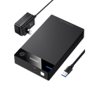 Carcasa de Disco Duro para  3.5" y  2.5" (Enclosure) | Con Cable USB 3.0 | Para HDD 3.5" / SSD 2.5" | SATA I/II/III | UASP | Hasta 16 TB | Compatible con Windows, Linux, Mac OS | No Requiere Controlador | Cable 1m | Incluye Adaptador d | 50423