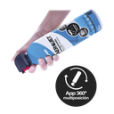 Removedor de polvo y residuos (aire comprimido) con aplicación 360º para limpieza de equipos electrónicos, válvula anti-estallamiento, 660 ml | AEROJET360