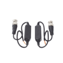 Kit de Transceptores (Baluns) para EXTERIOR TurboHD Hasta 4K HD-TVI / HD-CVI / AHD / CVBS / COAXITRON / AUDIO POR COAXITRON  / Menu OSD / CONECTORES 100% COBRE / Con Cable RF Blindado. Distancia de hasta 200 m en 4K. Calidad PREMIUM | TT-101-F-TURBO-EXT