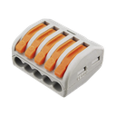 Conector Compacto para 1 Cable de Entrada 4 Cables de Salida / Cables Compatibles 12AWG-28AWG | CON-1006