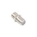 Adaptador Barril para 75 Ohm, de Conector F Hembra a F Hembra, Níquel/ Estaño/ Polietileno. | RFF-1476