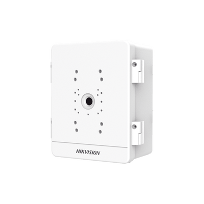 Caja para Videovigilancia para Exterior / Uso en Montaje o Pared / IP66 / IK10 / Dimensiones: 306 X 220 X 130 mm / Soporta 1 Dispositivo (PTZ, Bocina, Cámara Fija) | DS-SBOX-01