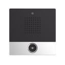 Mini video Intercomunicador para hotelería y hospitales, con diseño elegante, PoE, cámara 1Mpx, 1 botón, 1 relevador integrado de salida y entrada. | I10SV